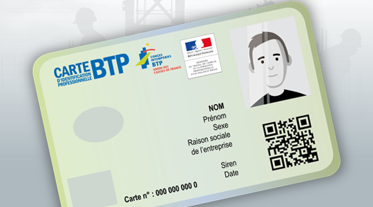 Mise En œuvre Effective De La Carte D’identification Du BTP - Ycare